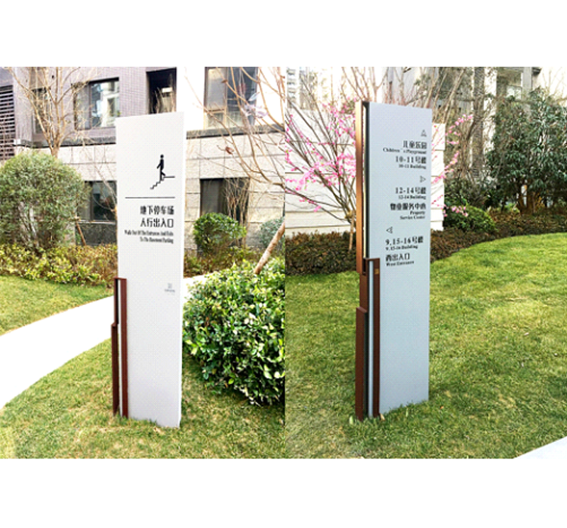 小區(qū)指示牌